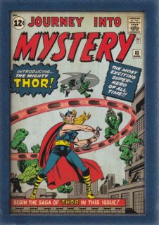 2011 Thor Movie Comic Cover Card # T1 Journey Into Mystery # 83