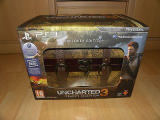 UNCHARTED 3 DRAKES DECEPTION EXPLORER EDITION NEW SEALED PS3 