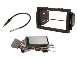 Double Din Aftermarket Stereo Navigation Bezel Install Factory Radio 