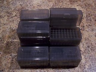10 New 50 Round Plastic Ammo Boxes  .223, 222, 5.56, 17 Rem., 223