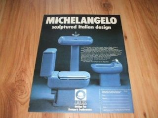 Ideal Standard bathrooms 1979 magazine advert