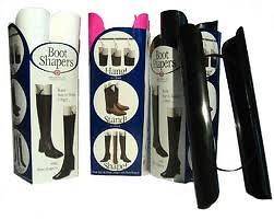   Boot Shapers and Hangers Shoe Storage Accessory SET OF 2 Black or Red