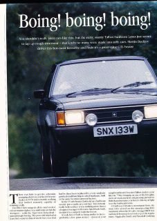 1993 Talbot Sunbeam Lotus   Classic Article D144