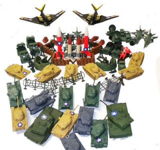 200+ Ultimate Army Men Missile Silo Tank Bombs B2 Bombers Play Set