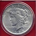 1923 P Peace Silver Dollar BU Mint State Uncirculated PQ Stunner MS US 