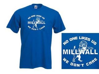 NEW Millwall FC No One Likes Us Football Club T Shirt (XL)