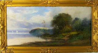   Henry Chandler ( 1854   1928 ) American Signed Pastel Painting