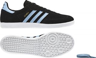 Adidas Originals Samba Black Suede Argentina Blue Sneaker Shoe G51494