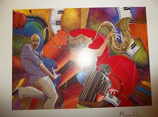 Marcus Glenn  Love That Jazz Artwork and Certificate
