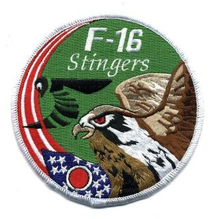 USAF Patch 112th FIGHTER SQUADRON, F 16 SWIRL