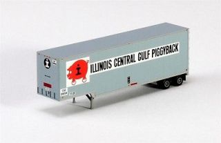 Trainworx N 40 Exterior Post Trailer Illinois Central Gulf #random 