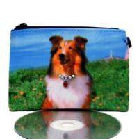 Shetland sheep dog collie coin purse show dogs loyal