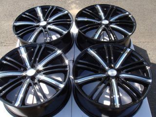 17 5x115 Black Effect Wheels Aurora Grand Prix Cadillac DTS DTX 