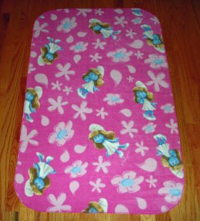 SMURFS, Smurfette Baby/ Childs Fleece Blanket 37 X 27 Very Cute