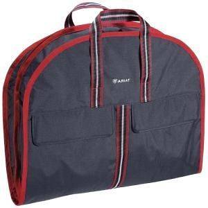   Clothes Garment Bag   Navy Blue w/Red  Great for Riding Show Clothes