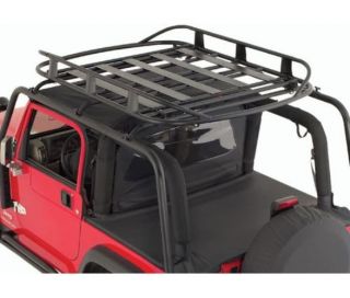 Smittybilt 17185 Jeep Wrangler Rugged Rack Roof Basket   50inX70in 