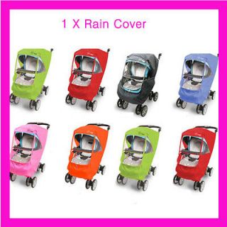 Rain Cover for UNIVERSAL pushchair stroller graco Hauck mamas & Papas 