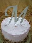 Swarovski Rhinestone Monogram Wedding Cake Top Letter