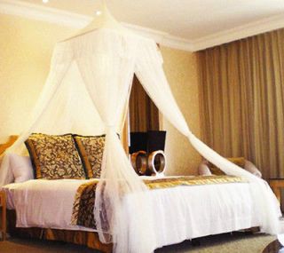 BALI RESORT Style Bed Canopy Mosquito Net Mesh DREAMMA