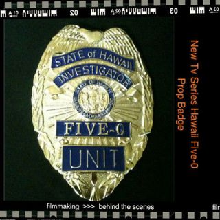 Hawaii Five 0 Investigator NEW Tv Show Badge NEW