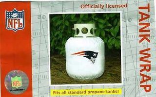 New England Patriots Grill Propane Tank Wrap/Cover New NFL