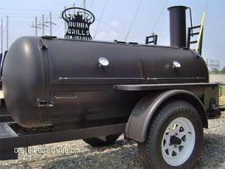 BBQ PIT SMOKER competition trailer GRILL no gas wood charcoal big 