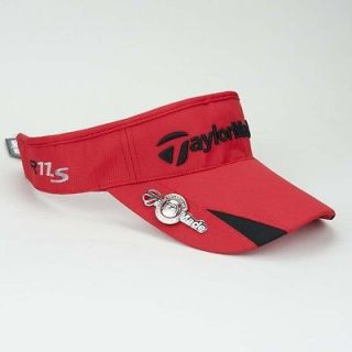   Taylormade Red R11S RBZ Golf Visor Hat Cap with Magnetic Ball Marker