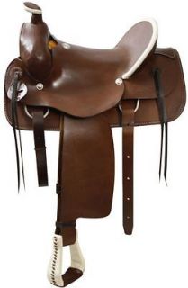16 Western Roper Style High Back Quality Ranch Saddle by Circle S 