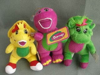 Super soft Cute Barney and his friend Cartoon Pattern Plush Doll 7