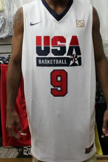 Nike USA Basketball 1992 Dream Team Michael Jordan #9 Mens Size Jersey 