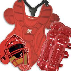 NEW: Youth Catchers Gear Pack (AGES 8 12)   SCARLET RED