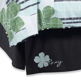 NEW Roxy Kendra Twin Navy Bed Skirt Dust Ruffle