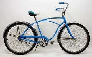 Vintage 1977 SCHWINN TYPHOON Middleweight Blue Road Bicycle  CHICAGO 