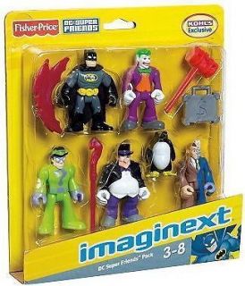   in Box Imaginext Batman DC Friends Figures Fisher Price Joker Riddler