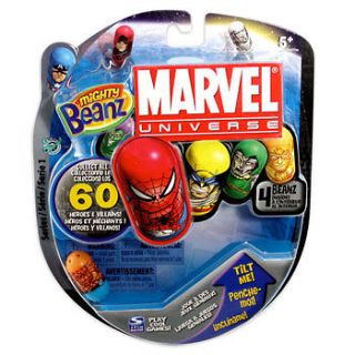 Mighty Beanz   Marvel Universe Series 1   Starter Pack ( 4 Beans )