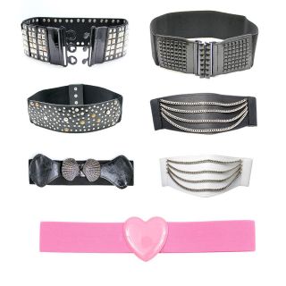 Elastic Waist Belts in a variety of colours & styles