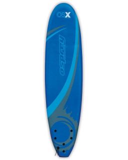 Osprey 84 / 7ft XPE Foam Surfboard In Blue Inc Leash and Fins Ideal 