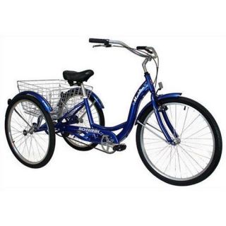 Schwinn Meridian Adult 26 Inch 3 Wheel Bike Tricycle Trike NEW