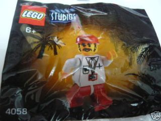 Lego Coca Cola Minifigs set 4058 Jurassic Park Studios