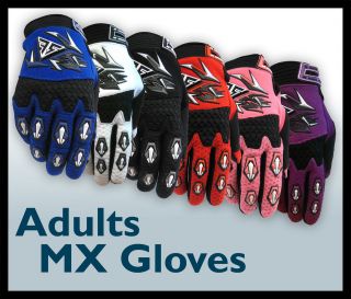   Motocross Adult Gloves THIN   BMX/ATV/Dirt/Quad Bike/Trail/DH/MTB NEW