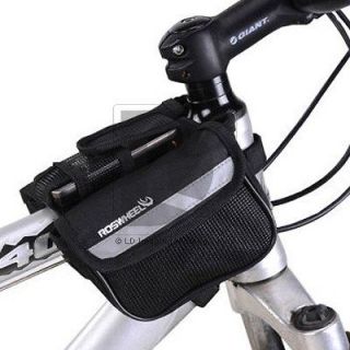 Bicycle Bike Frame Pannier Rack Front Tube Bag