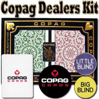 COPAG Plastic Playing Card Dealer Kit 1546 GB Poker Jum