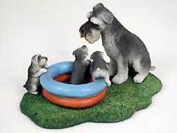 Schnauzer Youngster Series Sculptures. Home,Yard & Garden Dog Product 