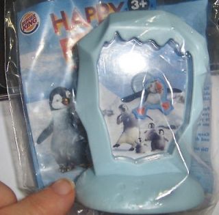   King Bk Kids Meal Toy Happy Feet Two Penguin Movie MIP Cake Topper