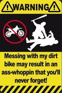 NEW! Sticker decal for pit dirt bike trail thumpstar   AW