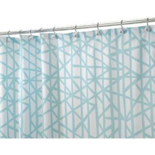 aqua shower curtain in Shower Curtains