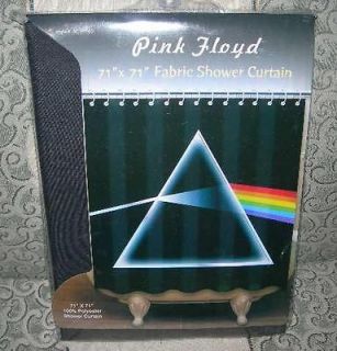pink black shower curtain in Shower Curtains