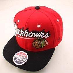 CHICAGO BLACKHAWKS NHL SNAPBACK HAT CAP SHADOW SCRIPT