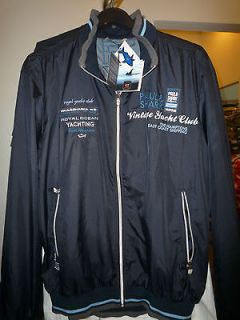 BNWT PAUL + SHARK windbreaker jacket VINTAGE YACHT CLUB size XXL