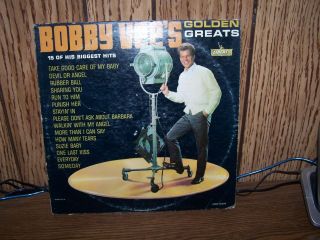 Bobby Vee   Bobby Vees Golden Greats lp album Mono 1962